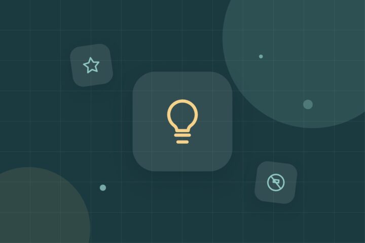 Illustration: Glühbirnen-Symbol auf dunklem Hintergrund – Badlicht ohne Elektriker nachrüsten